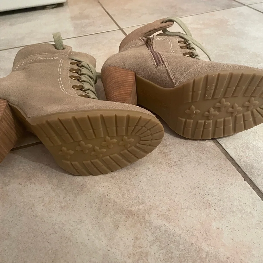 Genuine suede boots - Picture 4 of 5